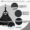 KLHB-YF Commercial Cotton Mop Heavy-Duty Industrial with 2 Replacement Heads