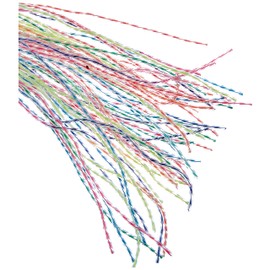 Artemio 30-Piece Multi-Coloured Twisted Threads for Scoubidous (22010001)