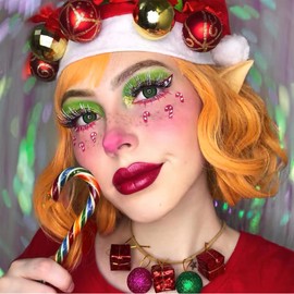 Angle Lucky Orange Curly Bob Lace Front Wig Synthetic Orange Red Short Bob Wig for Women Heat Resistant Fibre Party Drag Queen Soft Wigs 14 Inch