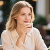 Espresso Cups Set of 2, 190 ml, Ceramic Coffee Cups
