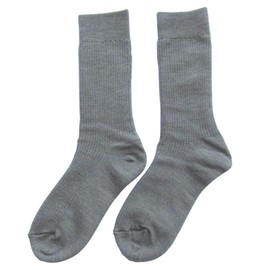 Hidamari Honpo Women's Hidamari Double Socks [22-24 cm] [Gray] P-82