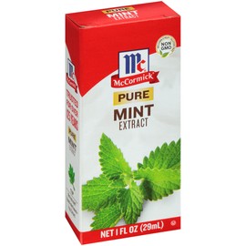 McCormick Pure Mint Extract, 1 fl oz (Pack of 6)