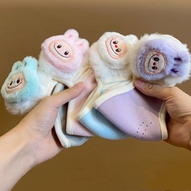 Unisex Kids' Warm Character Ear-Protecting 3D Breathable Mask One Size/Green 20ea