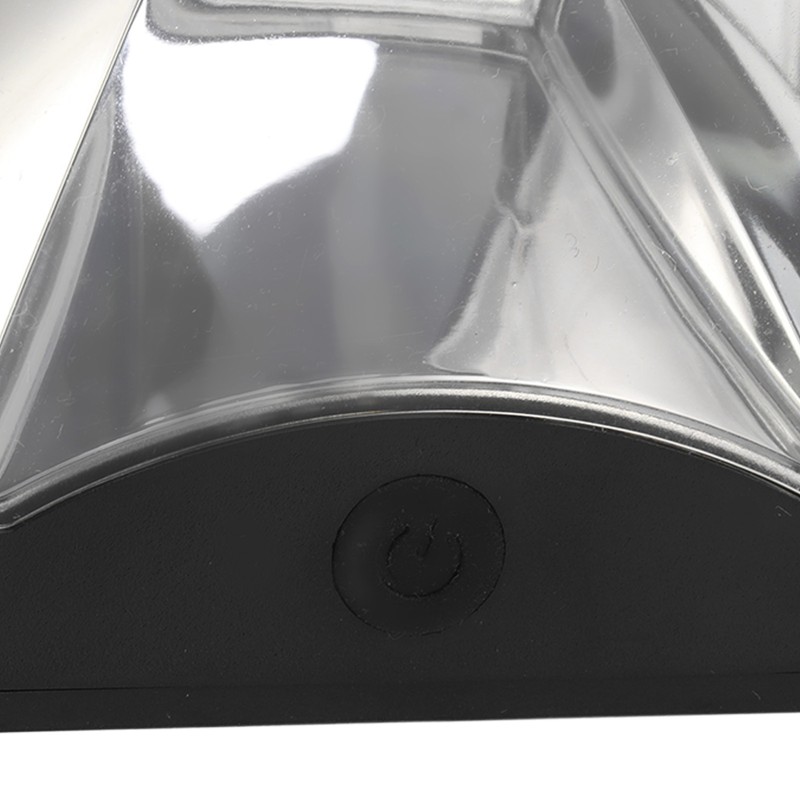 Solar Square Wall Light Wiring Free Intelligent Light Control Fence