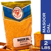 TAJ Premium Indian Masoor Dal, Red Lentils (2-Pounds)