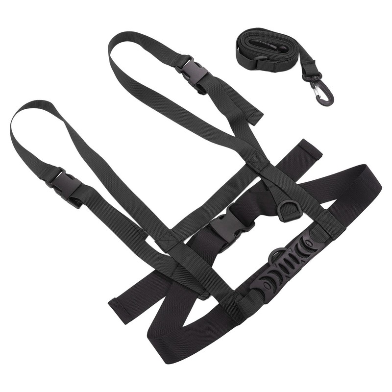 Kids Ski Safety Strap Nylon Plastic Adjustable Ski Training Belt