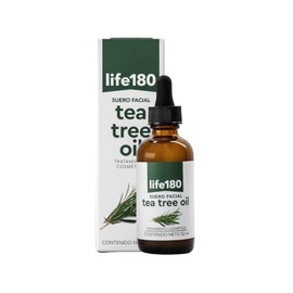 Life180, Tea Tree Suero Facial para control de grasa y acn, para todo tipo de piel, 2 frascos de 52 ml, 104 mililitro, 2                              