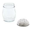 Great Credentials Grated Cheese or Red Pepper Swirl Glass Shaker