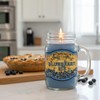 Our Own Candle Company, Blueberry Pie Scented Mason Jar Candle,