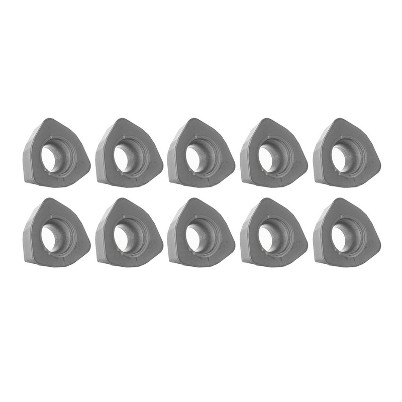 10Pcs Carbide Turning Inserts Indexable Coated Blade for Wood Milling