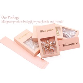 Missgrace 2PCS Girl Exquisite Gold Bee Hairpin Side Clip Hair Accessories Bridal Hair Accessories