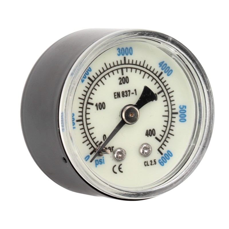 6000 Psi CO2 Pressure Gauge 1/8npt Thread Air Pressure Gauge