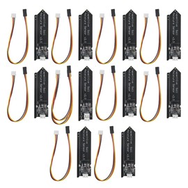 YFUSET Capacitive Soil Moisture Sensor Corrosion Resistant 3-Pin Module DC3.3V-5V Soil Hygrometer for Arduino(10Pcs)