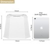 White Lamp Shades Set of 2, 10.5" x 10"x 13"