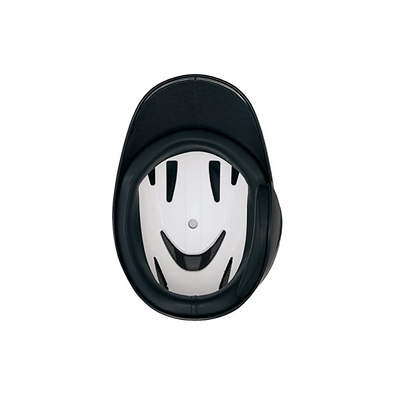 ZETT Baseball Soft Ball Player Single Ear Helmet Black (1900)