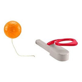 Little People Replacement Parts for Fisher-Price Big Helpers Garage Playset FHD93 - Replacement Orange Basketball with String and Launcher