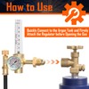 BETOOLL Argon/CO2 Mig Tig Flow Meter Gas Regulator Gauge Welding
