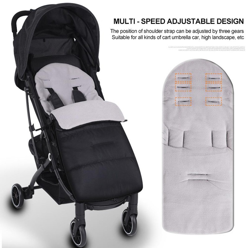 Stroller Sleeping Bag Universal Baby Stroller Footmuff Windproof Waterproof Winter