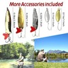 Yoilreyl 78pcs Fishing Lures kit Baits Tackle for Bass Trout