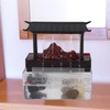 Tabletop Water Fountain USB LED Recurring Stream Plastic Indoor Fountain