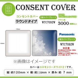 Outlet Cover, Outlet Plate [Cosmo Series Wide 21 Compatible] [2 Row Cover Plate] WTC7092W Winter 008 Outlet Plate Outlet Cover Switch Plate Stylish Design Room Makeover