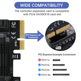 PCIE 4X SATA Card 6 Ports,with 6 SATA Cables and Low Profile Bracket, PCIE to SATA 3.0 6 Gbps Controller, PCIE to SATA Expansion Card,SATA Controller,SATA PCIE Card,ASM1166 Chips