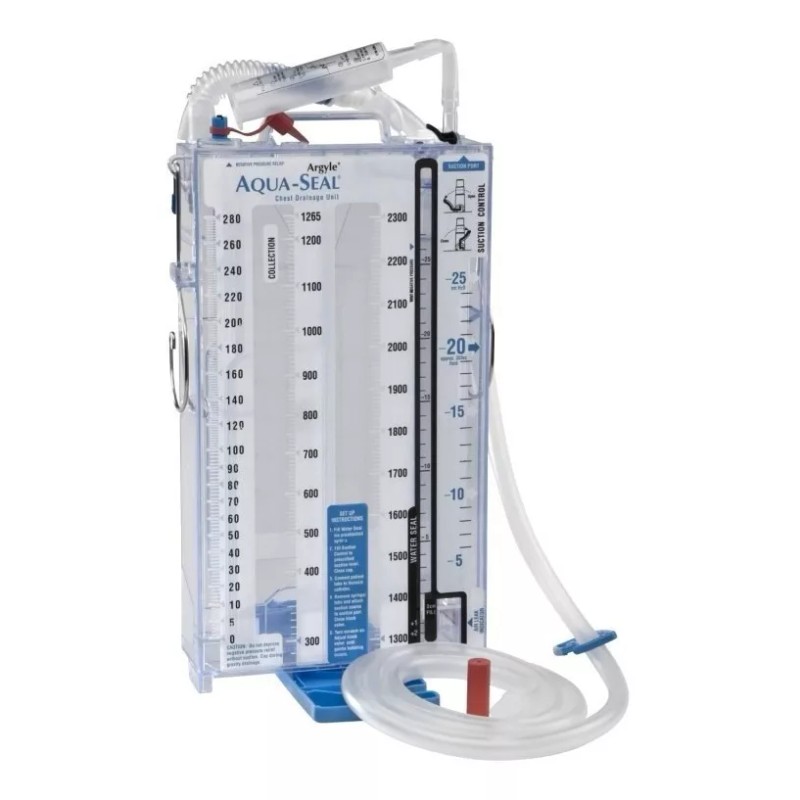 Medtronic Drenaje Toracico Pleural 3camaras Aquaseal Adulto/pediatrico