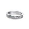 925 Sterling Silver UK Hallmarked Lab Diamonds White Gold Plated