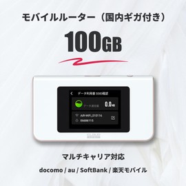[HUNDRED Wi-Fi Charge Type] 1 Year Set Pocket Mobile WiFi Router Prepaid Type Purchase Type No Contract No Binding No Monthly Cost No Return Required Construction Required Data Additional
