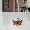 American Flag Eagle Cross Car Pendant Rear View Mirror Hanging