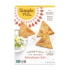 Simple Mills Veggie Pita Crackers, Himalayan Salt - Gluten Free,