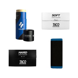 CRUX Starter-Set – Hautpflege für Kletterer – TACO Hornhautfeile + Mojo Regenerierende Creme