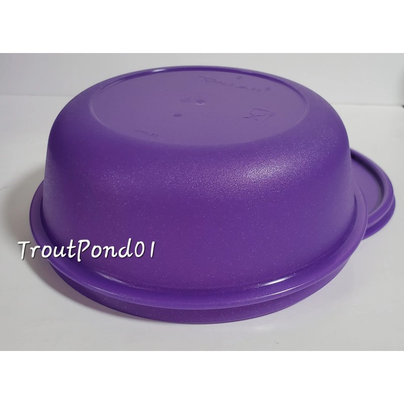 Tupperware Cereal Bowls Modular Nesting Bowl Purple and Pink 2.5