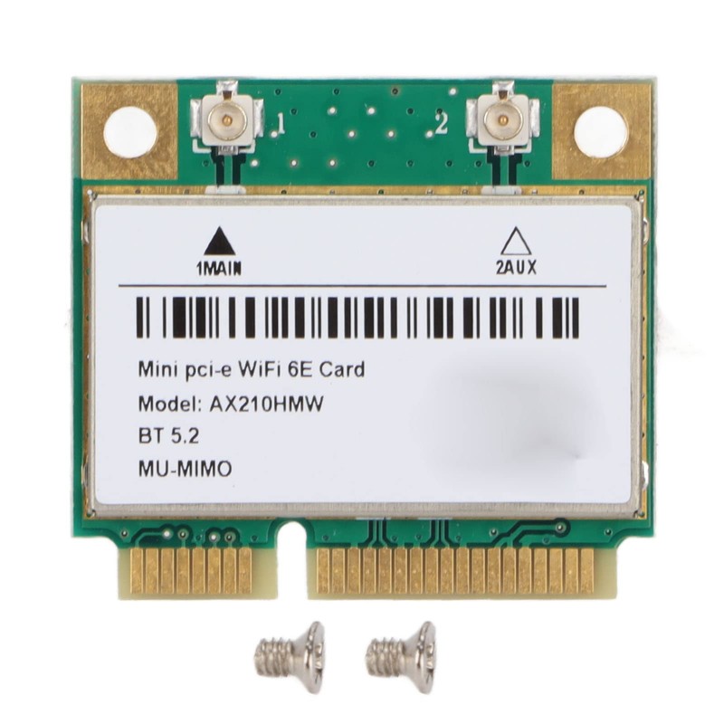 AX210HMW Netzwerkkarte, 2.4G/5G/6G BT 5.2 WiFi Karte, PCIE Interface PCB