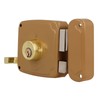 Amig Door Lock - Right Wheel Lock with Locking Lever,