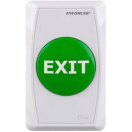 SECO-LARM   SD-7286-GWQ    Green Button Single-Gang Flush Mount