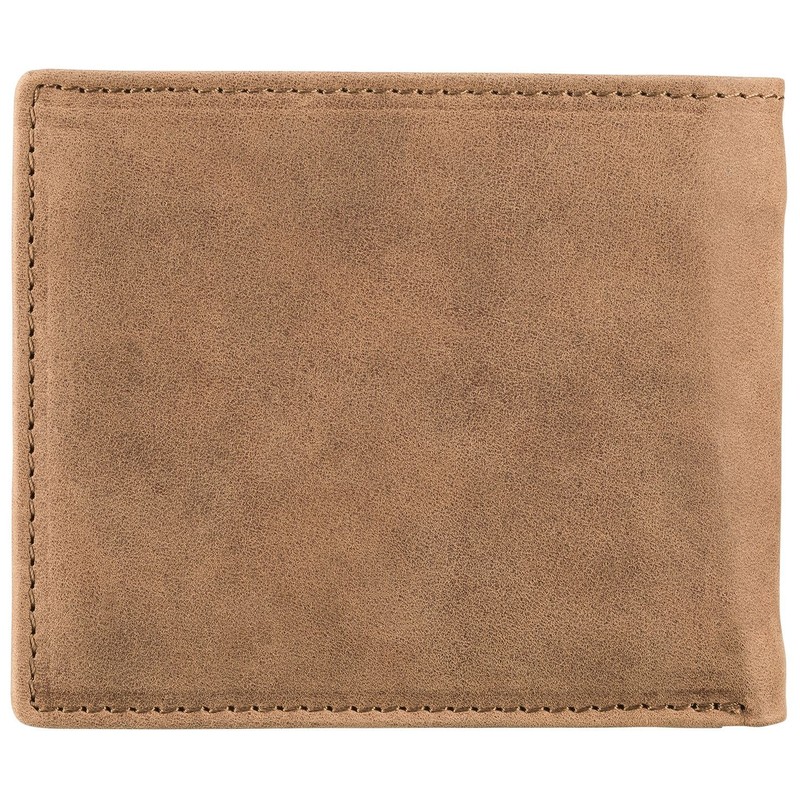 Red Baron Men´s wallet purse genuine cow leather brown exclusive
