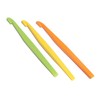 Lot of 3 Tupperware Citrus Peelers Lime Green Orange Lemon