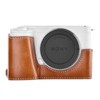 MUZIRI KINOKOO Sony ZV-E1 Case - PU Leather Half Case