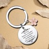 Waeceip Mother's Day Keychain Gift for Mum from Daughter or