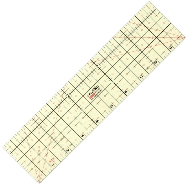 Hot Hem Ruler for Sewing Quilting Ruler 10 * 2.5