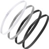4 Pieces Thick Non-Slip Elastic Sport Headbands Hair Headbands for