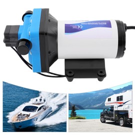 Water Pressure Booster Pump 110V, 18.9LPM/5.0GPM Open Flow High Efficiency Industrial Water Pressure Pump for Home, RVs, Ship, Marine, Yacht, Garden, etc