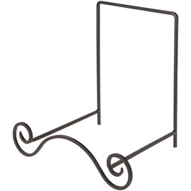 Bard's Wrought Iron Bowl or Deep Platter Stand, 9.375" H x 10.25" W x 7.625" D (For 12" - 16" Bowls or Deep Platters), Pack of 3