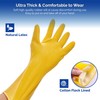 HOMESHOPA Household Rubber Gloves, 1 Pair Yellow Extra Thick Cleaning
