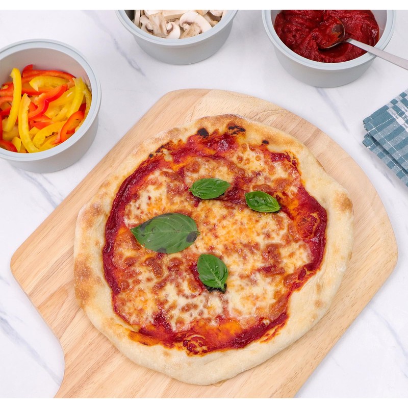 Vistara Individual Pizza Dough Proofing Box, Pack of 2 Pizza