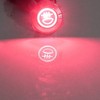 ESUPPORT ESUPPORT 12V Car Vehicle Red LED Light Rear Fog
