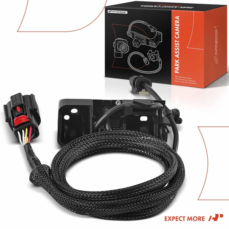 A-Premium Rear View Backup Camera - Compatible with Chevy Silverado