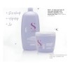 Shampoo + Mascarilla Alisadora Smooth Rebel Hair Alfaparf