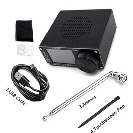 -25X1 Si4732 Chip All Band Radio Receiver FM/LW/MW/SSB SSB Receiver with 2.4inch Touch Screen ATS25X1 Accessories Parts Kit